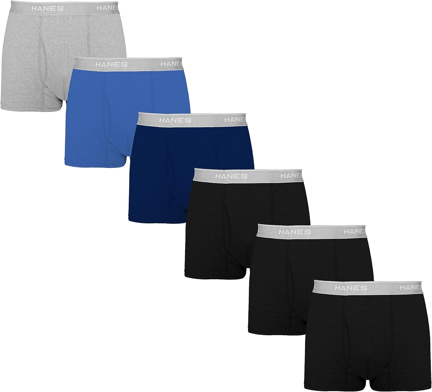 Hanes Ropa Interior Caballero Boxer Trunk Paquete 6 Piezas