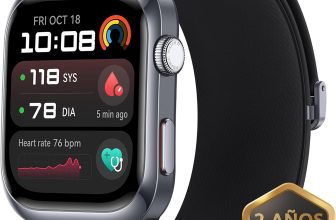 Watch D2, Smartwatch Monitoreo de la Presión Arterial, Negro