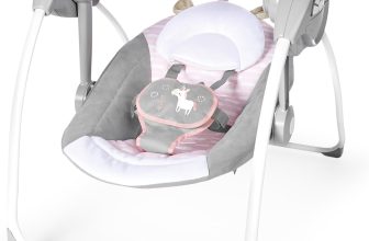 Ingenuity Swing ‘n Go, Columpio para Bebé | Portátil y compacto