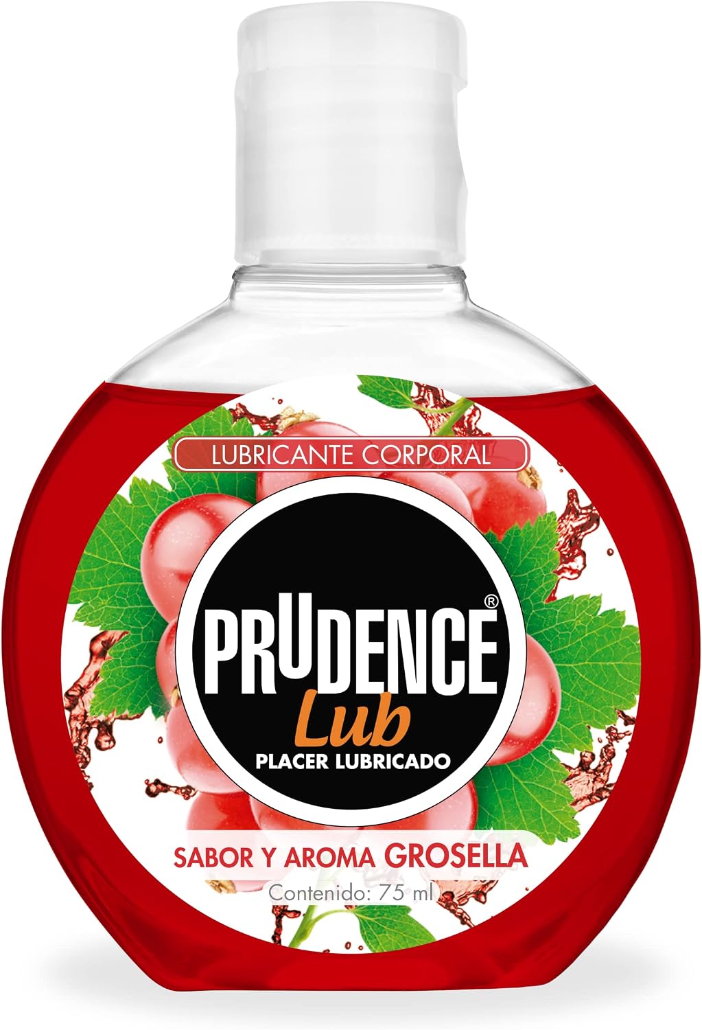Prudence Lubricante Corporal Sabor Grosella 75 mL