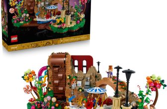 Ideas Willy Wonka y la Fábrica de Chocolate Set Basado en la Película Clásica