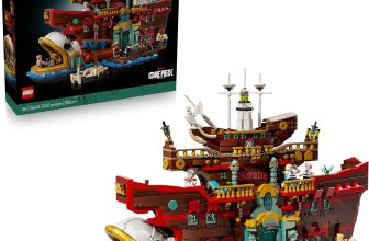 One Piece Restaurante Flotante Baratie Regalo para Fans del Anime y la Serie de Acción Real de