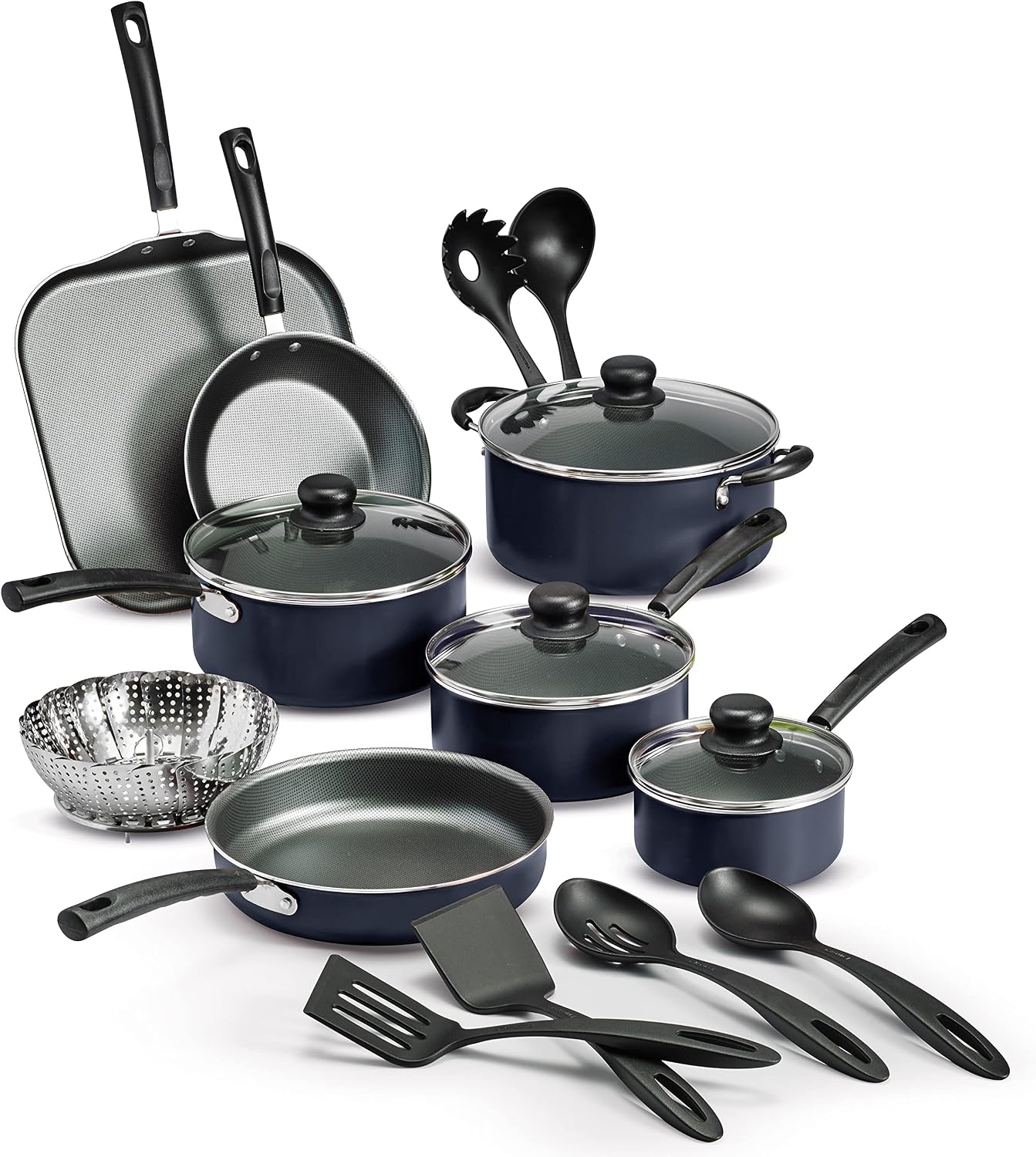 – Batería de Cocina Primaware, Aluminio Antiadherente