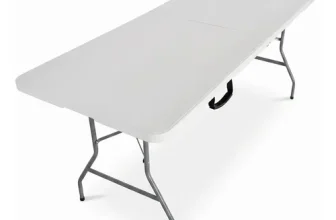 Mesa Plegable Top Living 180cm Blanca – Portátil