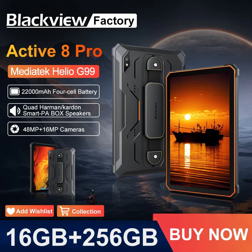 Blackview Active 8 Pro – Tablet Rugged 10.36″ Resistente