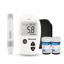 Monitor de glucosa en sangre Sinocare – monitor + 100 piezas × (tiras + lancetas) / mg/dl