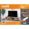 Elektra: Mesa para TV Texas 75″ Café – Soporte y Almacenamiento