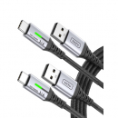 INIU Cable USB C, Cable Tipo C Carga Rápida [2m/3.1A]