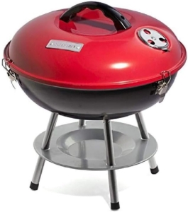 Cuisinart Asador Carbón Portátil 36 cm Rojo Ligero 1.8 kg