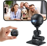 Mini Camara Espia WiFi Oculta 1080P HD Portátil, Hotspot Inalámbrica