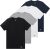 Puma – Paquete de 4 Camisetas de algodón de Manga Corta para Hombre