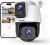 Tenda Cámara RH9 WiFi Exterior 2K+2K, PTZ 360° Doble Lente