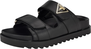 Guess Sandalia GWFABULA para Mujer, Color Negro