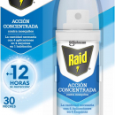 Raid Acción Repelente Mata Moscas y Mosquitos en Aerosol, Más de 12 Horas de Protección