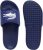 Lacoste Sandalia Slide SERVE SLIDE Flat para Hombre, Azul, 26.0 cm M