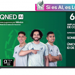 LG Pantalla 65 Pulgadas QNED AI QNED73 4K Smart TV webOS 2025