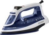 Black+Decker Plancha de Vapor Even Steam con Suela Cerámica y Potente Golpe de Vapor