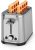 Black+Decker Tostadora de Pan 2 Rebanadas con 7 Niveles, TR1227-0SDLA