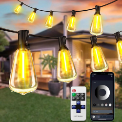 15m Smart Guirnalda de Luces LED Exterior