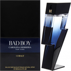 Bad Boy Cobalt Electrique by Carolina Herrera for Men – 3.4 oz EDP Spray