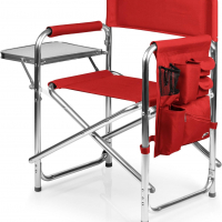 Silla Plegable, Color Rojo