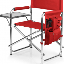 Silla Plegable, Color Rojo