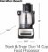 Hamilton Beach Stack y Snap Procesador de alimentos
