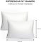 CozyBloom Altura Ajustable 2 Piezas Tamaño Estándar Pillow (44cm x 65cm)