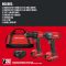 CRAFTSMAN Kit Taladro Inalámbrico y Atornillador de Impacto, 20V, Incluye 2 Baterías y Bolsa de Herramientas