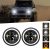 Farto Redondo de la Motocicleta del Automóvil LED de 7 Pulgadas LED de 7 Pulgadas con Señal de Giro