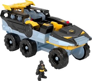 Fisher-Price Imaginext DC Super Friends Batman – Tanque Transformador de murciélago con Luces
