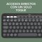 Logitech Pebble Keys 2 K380s, Teclado Bluetooth multidispositivo