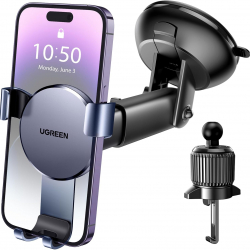 UGREEN Soporte Celular Auto 3 en 1