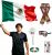 Fiesta Fútbol Paquete México 6 Kits De Cotillón