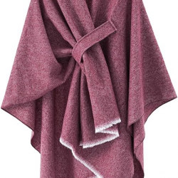 Poncho de Punto para Mujer Chal Cruzado