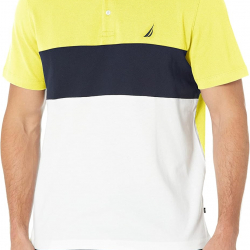 Nautica Polo de Manga Corta 100% algodón talla g