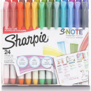 Sharpie S-Note – Marcadores creativos, 24 piezas