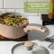 T-Fal Bateria de Cocina Refresh de Cerámica, con Sartenes y Ollas antiadherentes, 20 piezas