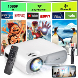 Proyector Portátil WiFi 4K con Trípode