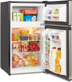 Cuisinart Mini Refrigerador CCF-31ES Frigobar Compacto Silver Refrigerador Pequeño Con congelador de