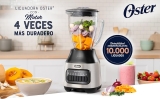 Oster Licuadora 800 W con Vaso de Vidrio de 1.5 L