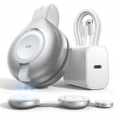 Cargador Inalámbrico 3 en 1 25W Qi2 Estación de Carga Apple para iPhone 15 y 16 Pro MAX, Compatible con AirPods y Apple Watch, Cargador Magsafe de Viaje para Múltiples Dispositivos