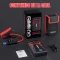 Arrancador De Batería Portátil 1500A Power Bank 435g Ultra Ligero Brújula 4 En 1 Linterna LED Auto Moto Camioneta