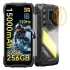 Celular Oscal® Pilot 1 Robusto Dual Sim 256 Gb Negro 18 Gb Ram 15000mah Android 15 Gaming Phone