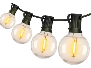 Guirnalda LED Exterior 15m – 25 Focos Impermeables