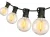 Guirnalda LED Exterior 15m – 25 Focos Impermeables