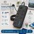 Espejo LED Touch 3 Luces Rectangular Baño Tocador