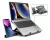 Base Soporte Para Laptop Giratorio Ajustable Portátil Negro QZY66