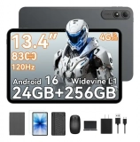 Tablet Oscal Pad 200 Lite 13.4 pulgadas 24 GB RAM 256 GB ROM 2 TB Tf Android 16 Tablet 8300 mah Batería Dual Sim