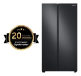 Refrigerador Inverter Side By Side 28 pies Doi Black Matt